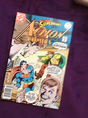 Buy Superman's DC Action Comics #468, Vg+++ Ungraded Condition,w Sheet & Board • 6.39£