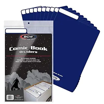 Buy 1-CD-BLU Comic Book Dividers - Blue • 33.46£