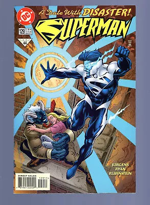 Buy Superman #129 - Ron Frenz, Joe Rubinstein Cover Art. (9.2) 1997 • 2.13£