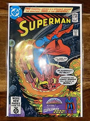 Buy Superman 357. 1981. Final Appearance Of Moxumbra. Key Bronze Age Issue. VFN- • 2.99£