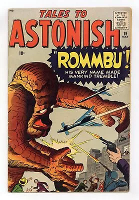 Buy Tales To Astonish #19 VG 4.0 1961 • 112.09£