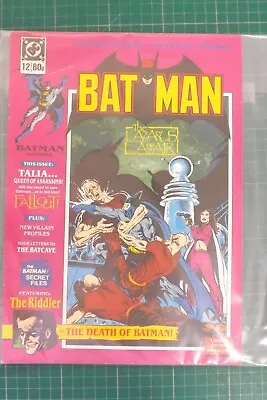 Buy BATMAN MONTHY PRESENTS LONDON EDITIONS MAGAZINES No.12 GN361 • 4.99£