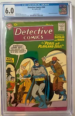 Buy CGC 6.0 Detective Comics #264 Batman High Grade 1st Flash 105 Ad. • 197.64£