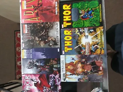 Buy Lot Of 7 Graphic Novels Thor, Eternals Ages Of Thunder Marvel $150 Retail Value! • 44.24£