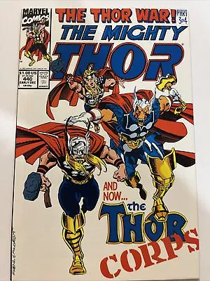 Buy The Mighty Thor #440 NM/VF 1st Thor Corps Beta-Ray Bill Marvel Comics 1991 Key! • 9.59£
