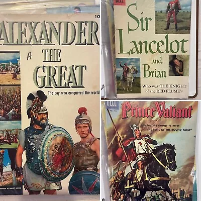 Buy Alexander The Great, Sir Lancelot, And Prince Valiant Comics  • 59.30£