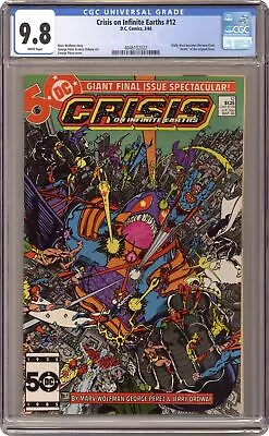 Buy Crisis On Infinite Earths #12 CGC 9.8 1986 4046102022 • 110.69£