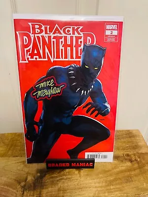 Buy Black Panther #2 Mike Mayhew Trade Dress Variant, Signed With COA • 23.95£