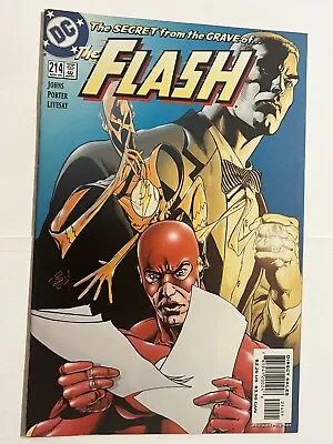 Buy COMICS DC The Flash #214 The Secret From The Grave Of Flash November 2004 | Comb • 2.41£