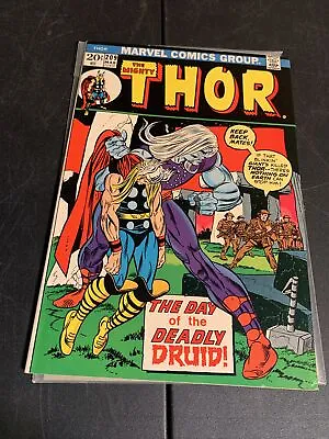 Buy 1973 Marvel Comics The Mighty Thor #209 ~ First Appearance Of Deadly Druid • 12.08£
