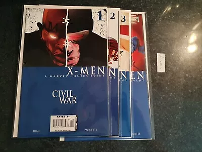 Buy X Men Civil War 1-4 Vfn Rare Full Set • 0.99£
