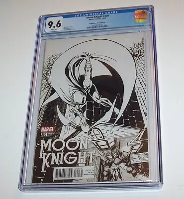 Buy Moon Knight #200 - Marvel 2018 Remastered Sketch Variant - CGC NM+ 9.6 • 146.26£