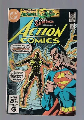 Buy DC Comics Superman Starring In Action Comics No 525 Nov 1981 60c  USA • 4.24£