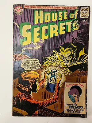 Buy House Of Secrets 61 First Eclipso 1963 DC Comics • 60£