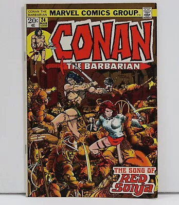 Buy CONAN THE BARBARIAN #24 (Vol 1 / 1973 / Marvel) VF/NM • 180.84£