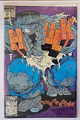 Buy Incredible Hulk (1962) #345 McFarlane Cover Art! Leader! Marvel 1988 - VF/NM • 15.61£