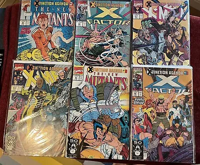 Buy Uncanny X-men #271 272 X-tintction Agenda New Mutants #95 #97 X-factor #60 • 5£