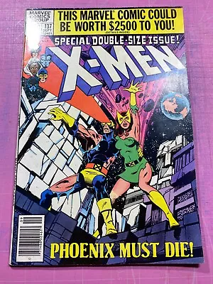 Buy Uncanny X-Men # 137 (1980) VG/F KEY Dark Phoenix Saga Part 9, Death Of Jean Grey • 19.17£