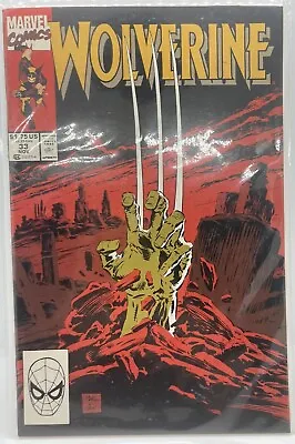 Buy Marvel Comics WOLVERINE (1990) Issue 33 Boarded & Sleeved VF/NM • 9.99£