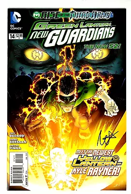 Buy Green Lantern New Guardians #14 Signed By Nei Ruffino DC Comics  11.99   Condit • 9.63£