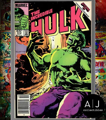 Buy Incredible Hulk #312 VF- 7.5 (Marvel) • 3.81£