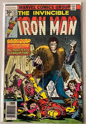 Buy Iron Man #101 Marvel 1st Series (6.0 FN) 1st Appearance Of Dreadknight (1977) • 11.86£