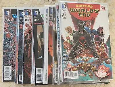 Buy EARTH 2: WORLD'S END #1-25 Lot FIRST PRINTINGS, NM Superman Mister Miracle • 39.52£