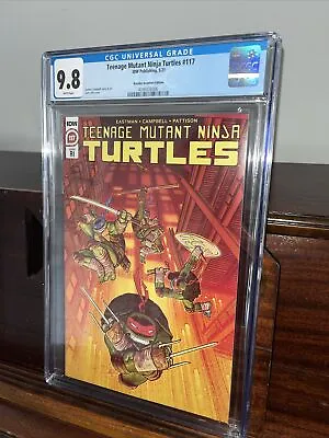 Buy Teenage Mutant Ninja Turtles #117 CGC Graded 9.8 Retailer Incentive - 1st Venus • 71.15£