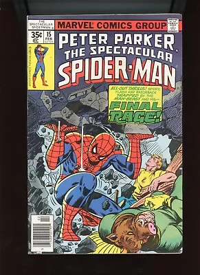 Buy 1978 Marvel,   Spectacular Spider-Man   # 15, Man-Beast, FN/VF, BX87 • 5.63£