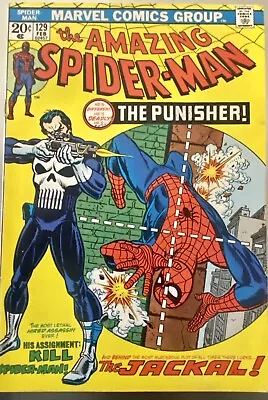 Buy Amazing Spider-Man #129 1st Appearance Punisher (Huge Key Issue) • 800£