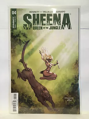Buy Sheena Queen Of The Jungle #4 (2017) NM- 1st Print Dynamite Comics • 3.50£