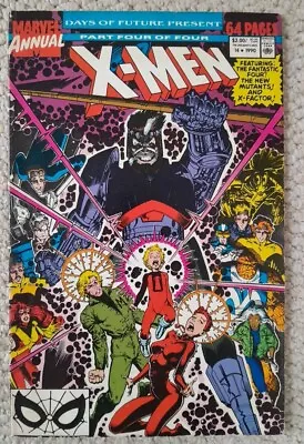 Buy Uncanny X-Men Annual (Vol 1) #14, Aug 90, 1st App/Cameo Gambit, • 25£