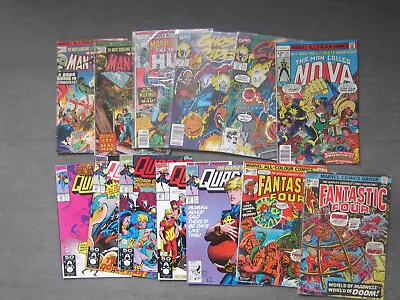 Buy Job Lot 13 Marvel Comics Ghost Rider/Quasar/FF/Nova/Hulk • 8£