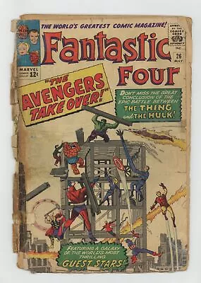 Buy Fantastic Four #26 PR 0.5 1964 • 30.83£