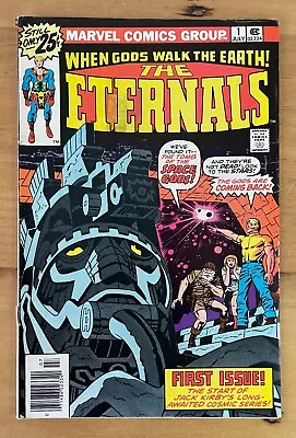 Buy The Eternals #1 ~ Marvel Comics 1976 ~ Vg • 11.04£