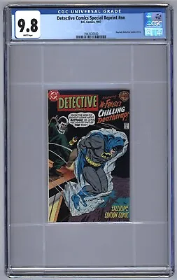Buy CGC 9.8 DETECTIVE COMICS #373 DC 1997 Mini Reprint BATMAN Mr Freeze Special  • 102.52£