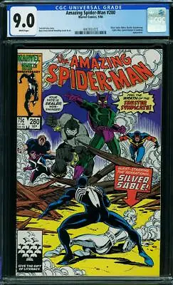 Buy AMAZING SPIDER-MAN  #280    VF/NM9.0  High Grade! WHITE PAGES!  CGC   4067651015 • 41.10£