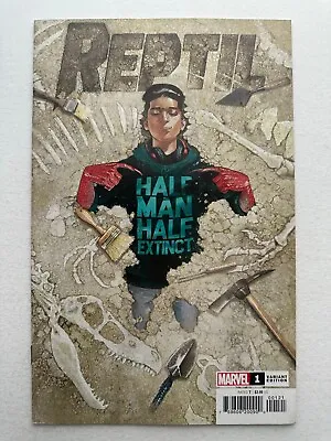 Buy REPTIL #1 (VF/NM), Mike Del Mundo Variant, 1st Print, Marvel 2021 • 2.39£