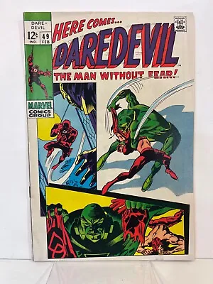Buy Daredevil #49 (1964) VF- Marvel Comics 1968, 1st App. Starr Saxon - See Desc • 23.99£