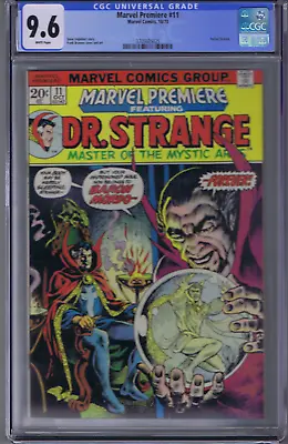 Buy Marvel Premiere #11 Marvel 1973 Featuring DR. Strange , CGC 9.6 (NEAR MINT +) • 276.71£