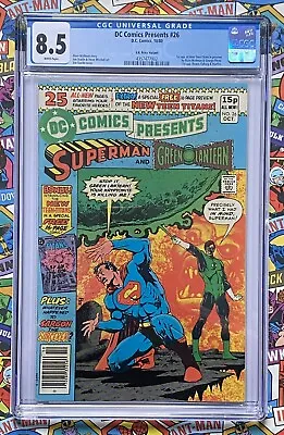 Buy DC COMICS PRESENTS #26 - OCT 1980 - 1st NEW TEEN TITANS APPEARANCE! - CGC (8.5) • 112.49£