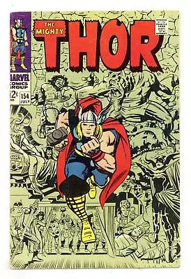 Buy Thor #154 VG- 3.5 1968 1st App. Mangog • 23.19£