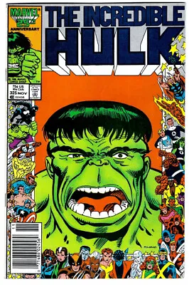 Buy THE INCREDIBLE HULK #325 In VF+ A 1986 Marvel Comic With MARK JEWELERS Ad • 21.59£