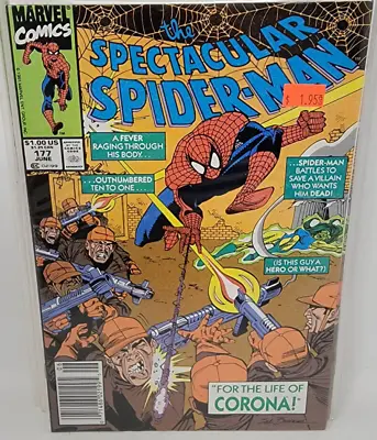 Buy Spectacular Spider-man #177 *1991* Newsstand 8.0 • 7.88£