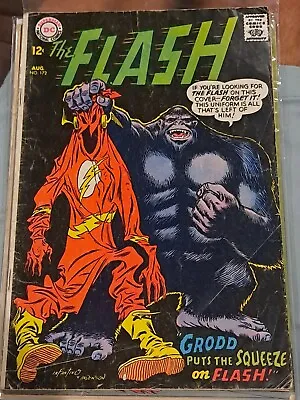 Buy The Flash #172 (Aug 1967, DC) Gorilla Grodd Cover VG 4.0 Key Issue 🔑 🔥 • 46.37£