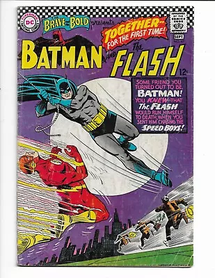 Buy Brave And The Bold 67 - Vg- 3.5 - Batman - Flash (1966) • 10.67£