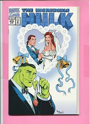 Buy The Incredible Hulk # 418 - Wedding Of Rick & Marlo - Gary Frank/cam Smith Art • 9.99£