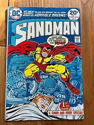Buy The Sandman #1 (1974) 1st Bronze Age, Jack Kirby Art, Joe Simon Story • 2.20£