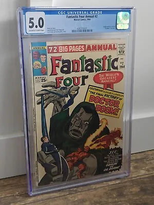 Buy Fantastic Four Annual #2, CGC 5.0 • 382.03£