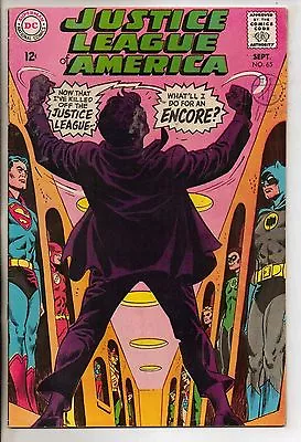 Buy DC Comics Justice League Of America #65 September 1968 Justice Society F+ • 23£